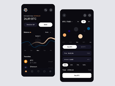 Cryptocurrency apps