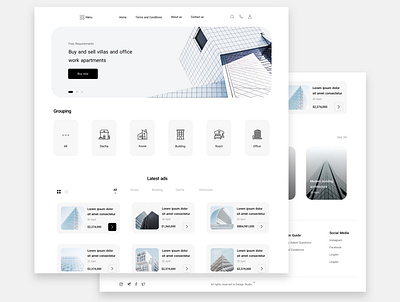 Building UI Design | SoltaniMedia application design icon minimal minimalist shopping sketch ui ux website