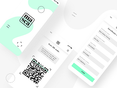 Masca App UI Design