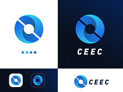 ceec logo branding design icon logo ui