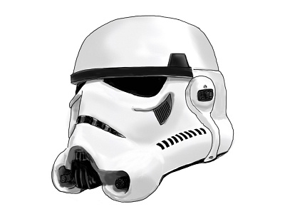 Stormtrooper illustration sketch star wars