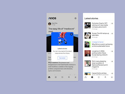 Axios App: Latest stories