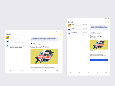 Axios App: Contextual message axios branding design systems digital product design mobile mobile app news news app product design publishing ui uiux