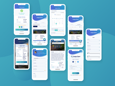 Campus Quest Mockup Mobile