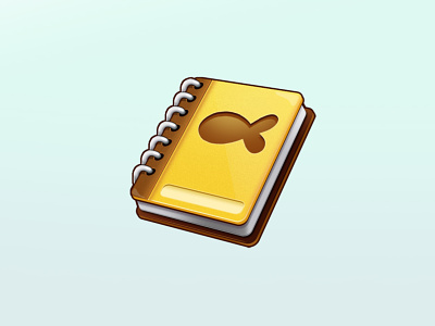 Notebook icon app cartoon design game icon logo mobile mobile app notebook photoshop ui