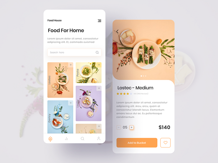 Food Delivery App by Omar Faruk on Dribbble