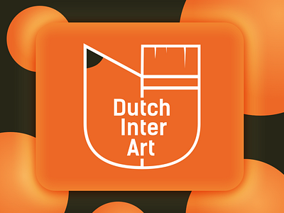 Dutch InterArt branding design illustration logo vector
