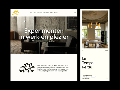 DVK© 2020 art direction branding branding and identity cinema 4d typography webdesign