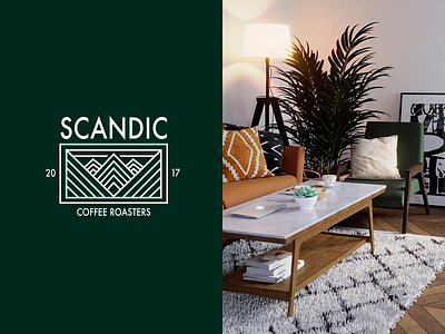 Scandic coffee roasters Logo design