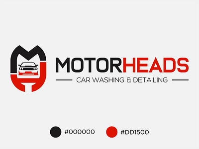 MotorHeads Logo Design