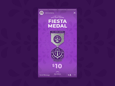 Fiesta Medal branding design illustration vector