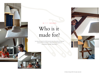 Marino design - handmade recycled lamps and wall panels