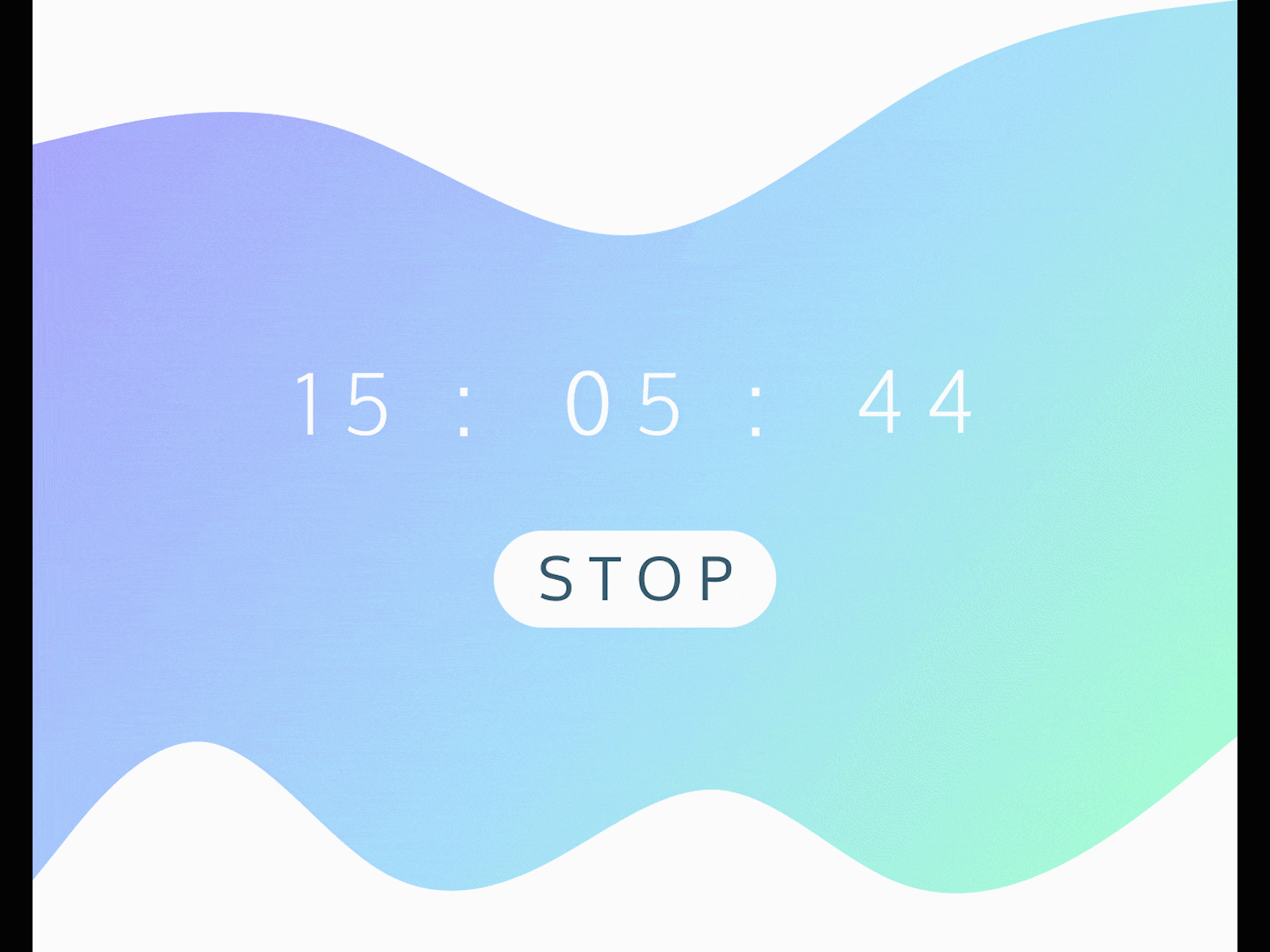 Countdown Timer animated countdowntimer daily ui daily ui 014 dailyui design minimalism minimalist design ui ux