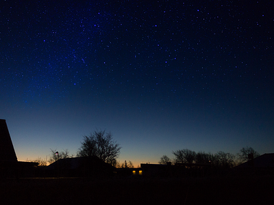 Stars over Ribe