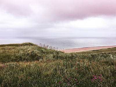 The sea clouds sea sky water