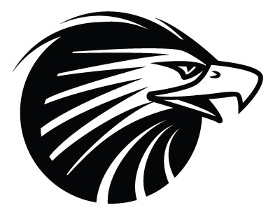 Falcon vector image animal drawing eagle eagle logo falcon illustration illustrator logo monochrome vector