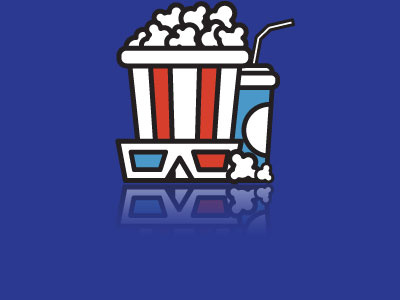 Popcorn and soda cinema drawing drink illustration movie popcorn soda vector