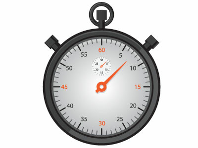 Stopwatch Vector image