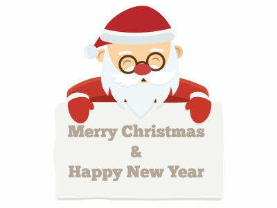 Merry Christmas Santa Claus christmas drawing illustration santa claus vector