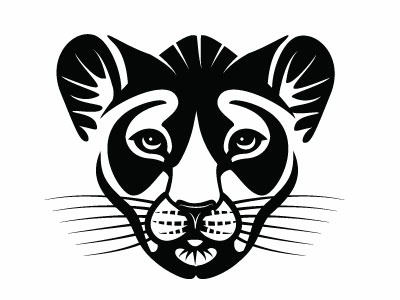 Wild Cat Vector Graphics animal cat drawing illustration tiger vector