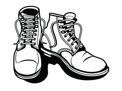 Shoes Vector Image drawing fashion illustration monochrome shoes vector