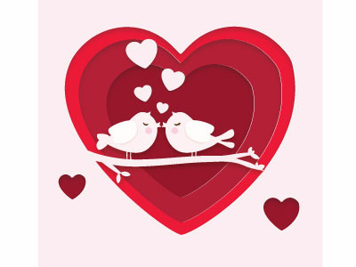 Love Valentine's Day Vector Image drawing heart illustration love valentines day vector