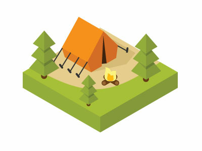 Camping vector illustration camp drawing illustration nature outdoor tent vector