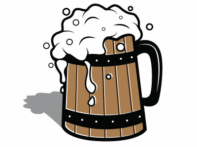 Pint Beer Vector Drawing beer drawing drink illustration vector