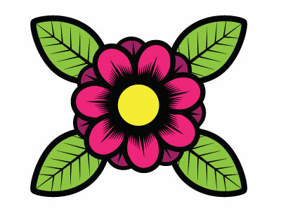 Flower blossom drawing flower illustration vector