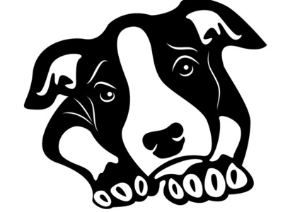 Cute Puppy Vector animal dog drawing illustration monochrome puppet puppy vector