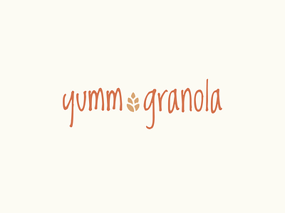 Logo Design Challenge (Day 21) - Yumm Granola by Tara Curtin on Dribbble