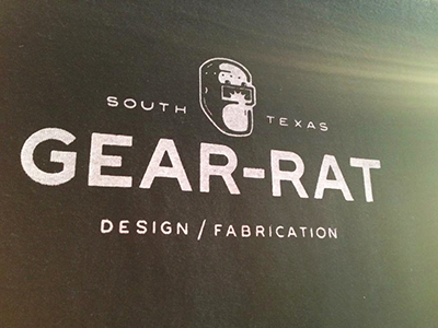 Gear-Rat shirt gear rat logo screen print shirt