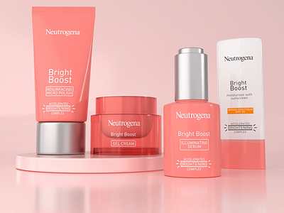 CGI Packshot - Neutrogena 3d maya packshot vray