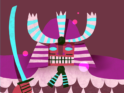 Pinkie Samurai art character characters color color scheme design digitalilustration illustration
