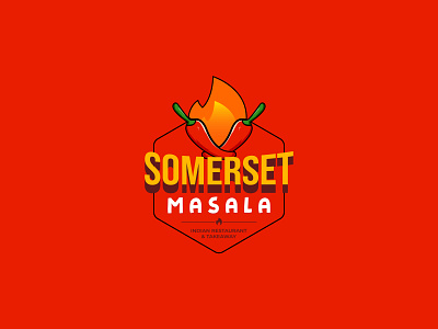 UK Indian Restaurant logo chilli logo fire logo food logo indian restaurant logo logo masala logo restaurant logo sarwar ahmed shafi somerset logo spicy logo takeaway logo