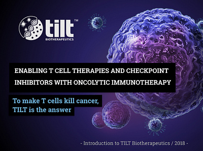 TILT Biotherapeutics animated Powerpoint biotech powerpoint design powerpoint presentation