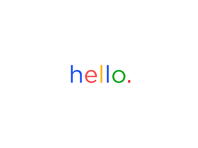 Hello Google career google