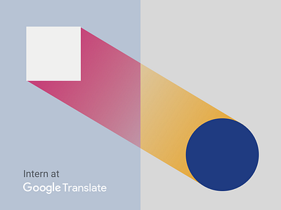 Google Translate is looking for a design intern