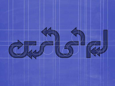 Iranitarin custom type farsi iranian iranitarin lettering persian typography