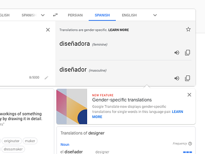 Takeaways from redesigning Google Translate design google googledesign material redesign translate ui website