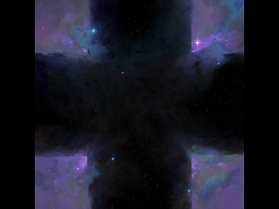 Cross 1 abstract art cross digital igor vitkovskiy nebula painting photoshop space stars suprematism