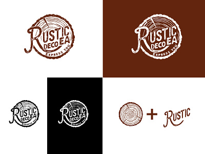 Rustic Deco EA - Branding brand design corporate branding corporate design corporate identity logo logodesign rustic furniture rustic furniture rustic logo