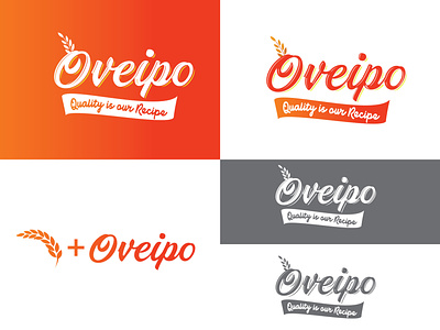 Oveipo Rice Branding branding design corporate design corporate identity logo logo design logo design branding oveipo oveipo rice rice logo