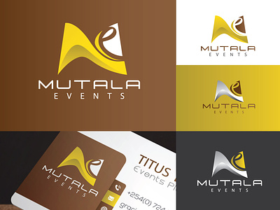 Mutala Events Branding brand design corporate design corporate identity design logo logo design