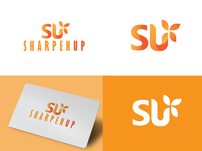 SharpenUp Logo branding brand design corporate design corporate identity logo logo design