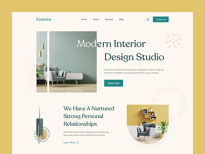 Interior Design Website