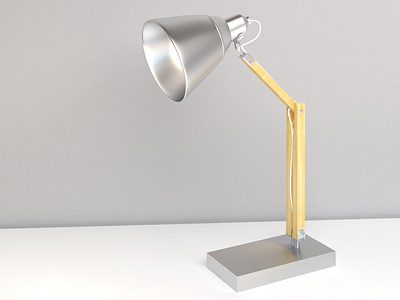 3D lamp 3d max design 3d model design photoshop render vray