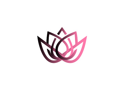 Lotus Logo adobe illustrator black branding color design designer dribbble favorite flower illustration instagram jason marinho logo lotus lotus flower motived pink pink logo web white