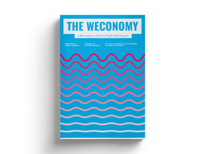 Weconomy book cover designs book branding design gif illustration layout mark type typography vector