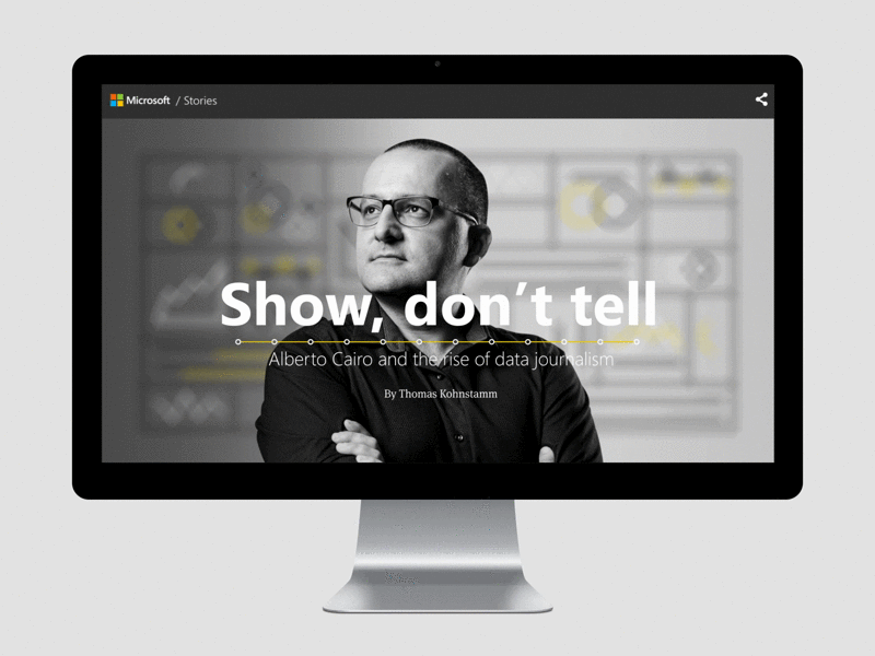 Power BI Homepage design ae after effects animation article design gif graphic design layout mockup motion motion design svg animation ui ux website